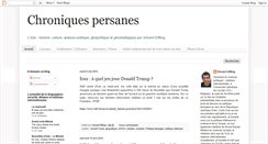 Desktop Screenshot of chroniques-persanes.com